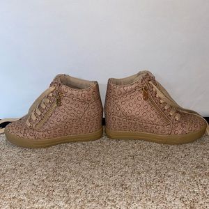 Guess wedge sneakers - worn once